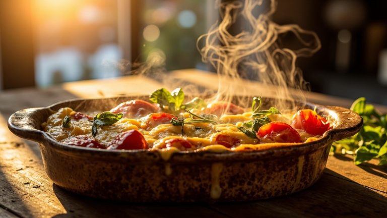 gratin tomate mozzarella: confort d’hiver en 4 étapes