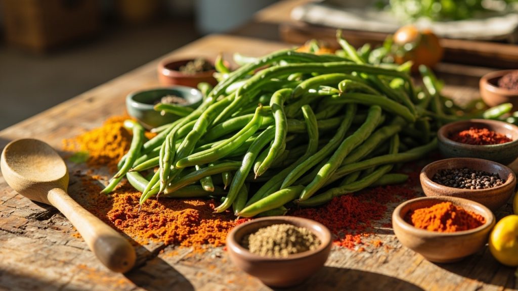 haricots verts et épices: 7 associations qui réveillent