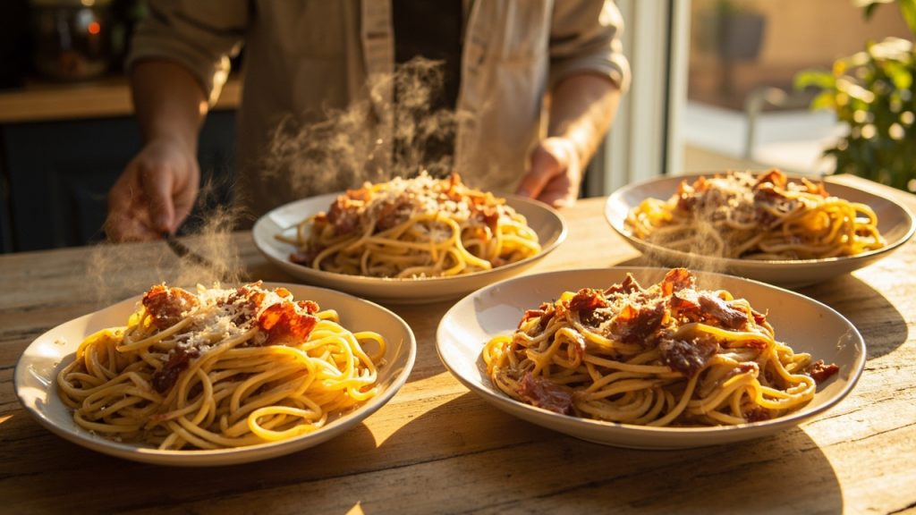 carbonara parfaite: 3 pâtes qui subliment l’émulsion