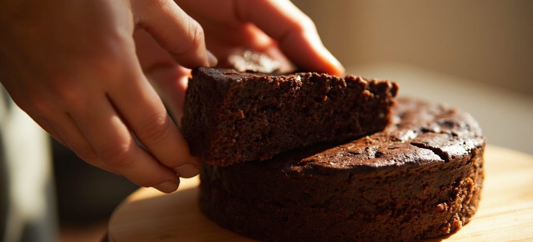 gâteau au chocolat à 2 ingrédients: fondant et facile